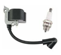 Bobine d'allumage avec bougie d'allumage pour tronçonneuse Stihl FS38 FS46 FS45 FS55 FC55 FC55Z FC55-DZ HL45 HL45Z HL45-DZ HS45