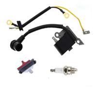 Bobine d'allumage avec interrupteur d'arrêt et élément d'allumage compatible avec 23 26 36 41 136 137 141 235 240 outils forestiers et agricoles