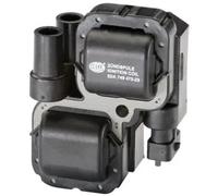Hella Bobine d'allumage 5Da 193 175-991 – 12V – 3 pôles – Bloc bobine vissé