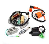 Bobine D'allumage Bobine D'allumage Bougie D'allumage CDI Régulateur Stator pour Blaster 200 pour YFS200 1997-2001 3FL-85540-10-00 3KJ-82310-10-00 Bougie D'Allumage