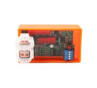 Bobine D'allumage Boîtier CDI Programmable Pour Allumage Moto Boîtier CDI AC 6 Broches Pour CRF230 CB125 Pour SKUA150 Pour CBX200 CS125 DM200 Pour TMX155(Orange)
