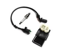 Bobine D'allumage Boîtier Démarrage Moto, Allumeur Haute Tension, Boîtier CDI 6 Broches, Bobine D'allumage Pour Bougie D'allumage Pour Scooter GY6 50-150cc(Un jeu)