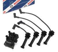 Bobine D'Allumage Bosch Câble Ensemble pour Ford B- C-Max Fiesta 5 Focus 2 3