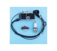 Bobine d'allumage, bougie, interrupteur marche/arrêt, compatible avec les tronçonneuses 385, 390 XP, 365, 371, 372 et 372XP (pièce d'origine OEM 503 96 24-06).