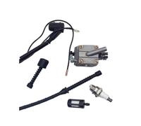 Bobine d'allumage, carburateur, Conduite de Carburant/Filtre Compatible avec tronçonneuses 038 MS380 MS381