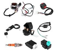 Bobine d'allumage CDI, 50 70 90 CDI Kit de câblage d'assemblage de faisceau de bobine d'allumage ATV démarrage électrique QUAD