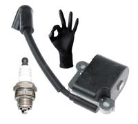 Bobine d'allumage Compatible avec et modèles de tronçonneuse 36 41 136 136LE 141 141LE 230 235 235E 236 236E 240 240E 120 Mark II 23LC 23LCN 26LC GZ380
