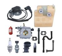 Bobine d'allumage de carburateur, Bougie d'allumage for MS260 026 MS240 024, kit de Ligne d'impulsion de Filtre à air