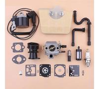 Bobine d'allumage de carburateur Compatible avec Filtre à air, Carburant et Huile MS360 MS340 036 034