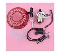 Bobine d'allumage de carburateur for Moteur de Tondeuse à Gazon GX160 GX200 5,5 CV et 6,5 CV, démarreur à Rappel, Joint, kit de Bougie d'allumage