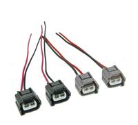 Bobine D'allumage De Fiche Compatible Avec Toyota 90980-10901 Le Connecteur De Bobine D'allumage À 2 Broches Avec Remplacement Du Faisceau De Câbles(2 SET)