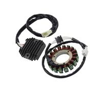 Bobine d'allumage de générateur de Stator de moto + redresseur de régulateur adapté for Yamaha XVS400 Drag Star XVS400C Classic 5KP-81960-00