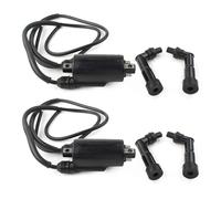Bobine d'allumage de moto Bobines D'allumage Et Fils Pour Motos Pour CB650 Pour CB650C Pour CB650SC Pour GL1100 Pour GL1200 Pour KZ550 Pour ZX550 Pour ZX900 Dispositif d'allumage(2 Sets)