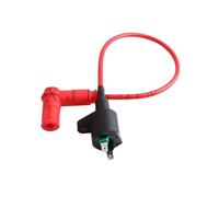 Bobine D'allumage De Moto Pour Chinois Pour Pit Bike 50cc-250cc Cyclomoteur ATV Go Kart Quad Buggy Accessoires Remplacement Fils Magnéto Stator(Red)