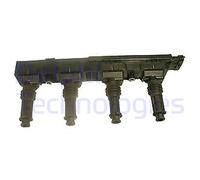 Bobine D'Allumage Delphi Pour Opel Agila (2000->) 1,2 - 55Kw 75Cv 16V (Z 12 Xe