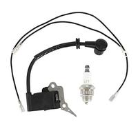 Bobine d'allumage durable résistante à l'usure en caoutchouc, bougie d'allumage, longue durée de vie de haute précision pour tronçonneuse 2500 25CC ZENOAH G2500