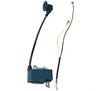 Bobine d'allumage en métal bleu pour tronçonneuses MS651 MS661 haute tension Pack Pièce de rechange compatible avec 1144 400 1301 garantit une étincelle fiable et une installation facile à l'extérieur