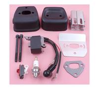 Bobine d'allumage for tronçonneuse 136 137 141 36 41, joint de boulon, plaque de refroidissement, interrupteur d'arrêt, pièce de rechange