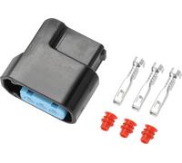 Bobine D'Allumage Haute Tension Pour Honda Accord Civic / Connecteur De Borne Femelle Interne / Série En Plastique Étanche De 2 Mm / 1 Ensemble Noir 3 Broches