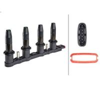 Bobine d'allumage HELLA 5DA 193 175-331 pour FIAT STILO (192_) 1.6 2001-2006