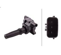 Bobine d'allumage HELLA 5DA 193 175-531 pour HYUNDAI HIGHWAY VAN 2 2003-2004