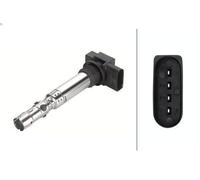 Bobine d'allumage HELLA 5DA 193 175-901 VW FOX Van (5Z1) 1.2 2010-2011