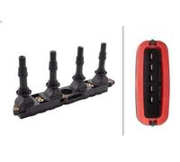 Bobine d'allumage HELLA 5DA 358 000-041 OPEL CORSA C (X01) 1.8 2000-2009