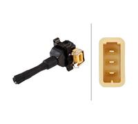 Bobine d'allumage Hella pour Bmw Série 5 E34 Berline et Touring (05/1990-06/1996)