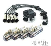 Bobine D'Allumage Ignition Lot + Beru Bougies pour Skoda VW Golf III Lupo Vento