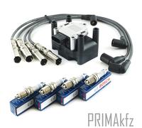 Bobine D'Allumage Jeu de Câbles + Bosch Bougies pour Audi A3 A4 VW Golf Passat