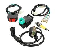 Bobine d'allumage Kit Câblage Pour Pit Bike 110cc 125cc 140cc Bobine De Coupe Bougie D'allumage CDI Pièces Rechange Accessoires Pour Dispositif