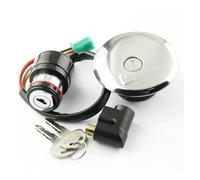 Bobine d'allumage Kit Réparation Pour Suzuki GN125 1982-2001 Bouchon Réservoir Contacteur D'allumage Clé Verrouillage Selle