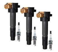 Bobine d'allumage Module Compatible Avec Suzuki Pour Alto Pour K10 2016; Pour Celerio 1-Amf310 2009 2010 2011 2012 2013 2014; 3bobines D'allumage Et Bougies D'allumage Pour Moteur De Voiture