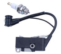 Bobine d'Allumage Module pour 4500 5200 5800 45cc 52cc 58cc Tronçonneuse, avec bougie d'allumage, Tronçonneuse Pièces de Rechange