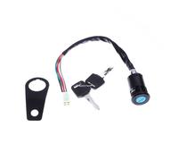 Bobine Dallumage Moto 1 Jeu Clé Verrouillage Commutateur D'allumage Démarrage Moto Universelle Avec Support Pour La Plupart Des Accessoires 50cc 70cc 90cc 110cc 150cc