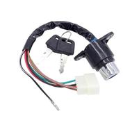 Bobine Dallumage Moto 1 Jeu Verrouillage Commutateur D'allumage Moto 5 Fils Avec 2 Clés Pour CB/CM 400/450 Pour Accessoires De Sécurité De Moto Hawk 400/450
