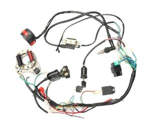 Bobine D'allumage Moto Kit Câblage Universel D'assemblage Faisceau Câbles CDI À 5 Broches pour Quads Démarrage Électrique ATV 50 70 90 110CC Broches AC CDI