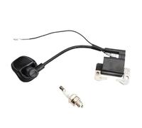 Bobine D'allumage Plug Bobine D'allumage De Performance Noire Et Rouge pour Motocross pour Moteur 47cc 49cc Quad pour Enfants ATV Course Pocket Dirt Bike Bobines D'allumage Moteur(Le Noir)