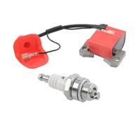 Bobine D'allumage Pour Mini Voiture Sport 49CC Petit Véhicule Tout-terrain Accessoires Modification Moto, Allumeur Haute Tension Pour Bougie D'allumage(Rouge)