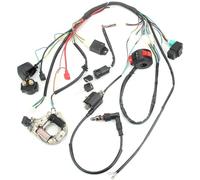 Bobine D'allumage Pour Moto ATV Quad Pit Bike Buggy Go Kart 50 70 90 110 125cc 1 Jeu Faisceau Câblage Électrique D'allumage ATV CDI 5 Broches