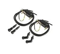 Bobine D'allumage pour Suzuki GS550 GS 750 GS750 GS850 GS1000 2 Bobines À Double Sortie + 4 Ohms avec Capuchons Bougie #33410-45012 Ensemble Bobines D'allumage Bobine Haute Tension