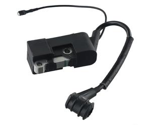 Bobine d'allumage pour tronçonneuse chinoise 45 CC 52 CC 58 CC 4500 5200 5800 Modèles en métal et plastique Pièce de rechange pour réparation d'équipement électrique extérieur Finition noire assure un