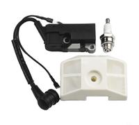 Bobine d'allumage pour tronçonneuse chinoise 4500 5200 5800 52cc 45cc 58cc Easy Start avec filtre à air Spark, pièces de rechange