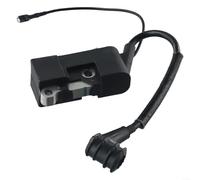 Bobine d'allumage pour tronçonneuse chinoise 45CC & 52CC & 58CC modèles 4500 & 5200 & 5800, pièce de rechange en plastique pour jardin extérieur, réparation d'équipement d'alimentation, noir