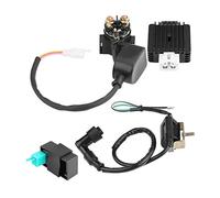 Bobine d'allumage Pour VTT 50cc 70cc 90 110cc Pour Quad Accessoires d'allumage avec régulateur redresseur relais de démarreur bobine boîtier CDI accessoires