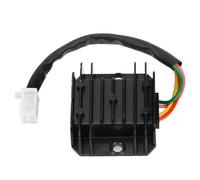Bobine D'Allumage Régulateur Tension Redresseur Courant Stabilisateur Tension Moto 4 Fils 4 Broches 12 V Pour 150-250 CC Pour Scooter Pour ATV(Le noir)