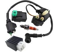 Bobine d'allumage solénoïde relais régulateur de tension 5 broches boîte CDI bougie d'allumage pour 50cc 70cc 90cc 110cc 125cc ATV