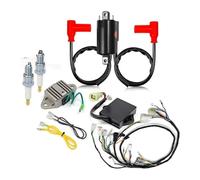 Bobine D'allumage Stator Magneto pour Banshee 350 1997-2001 Faisceau De Câbles Bobine D'allumage CDI Boîte Régulateur Bougie Kit 3GG-82590-20-00 Bobine D'allumage