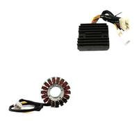Bobine D'allumage Stator pour VFR800 2002-2009 Fils Moto Tension Redresseur Régulateur Redresseur Moteur Générateur De Mercure Stator Bobine Comp Allumage Magnéto(2)