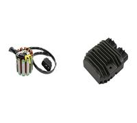 Bobine D'allumage Stator pour Yam&aha YZF R1 2004-2008 YZF-R1 2004-2008 Régulateur De Redresseur De Tension De Bobine De Stator De Moteur De Moto Allumage Magnéto(Stator Coil)